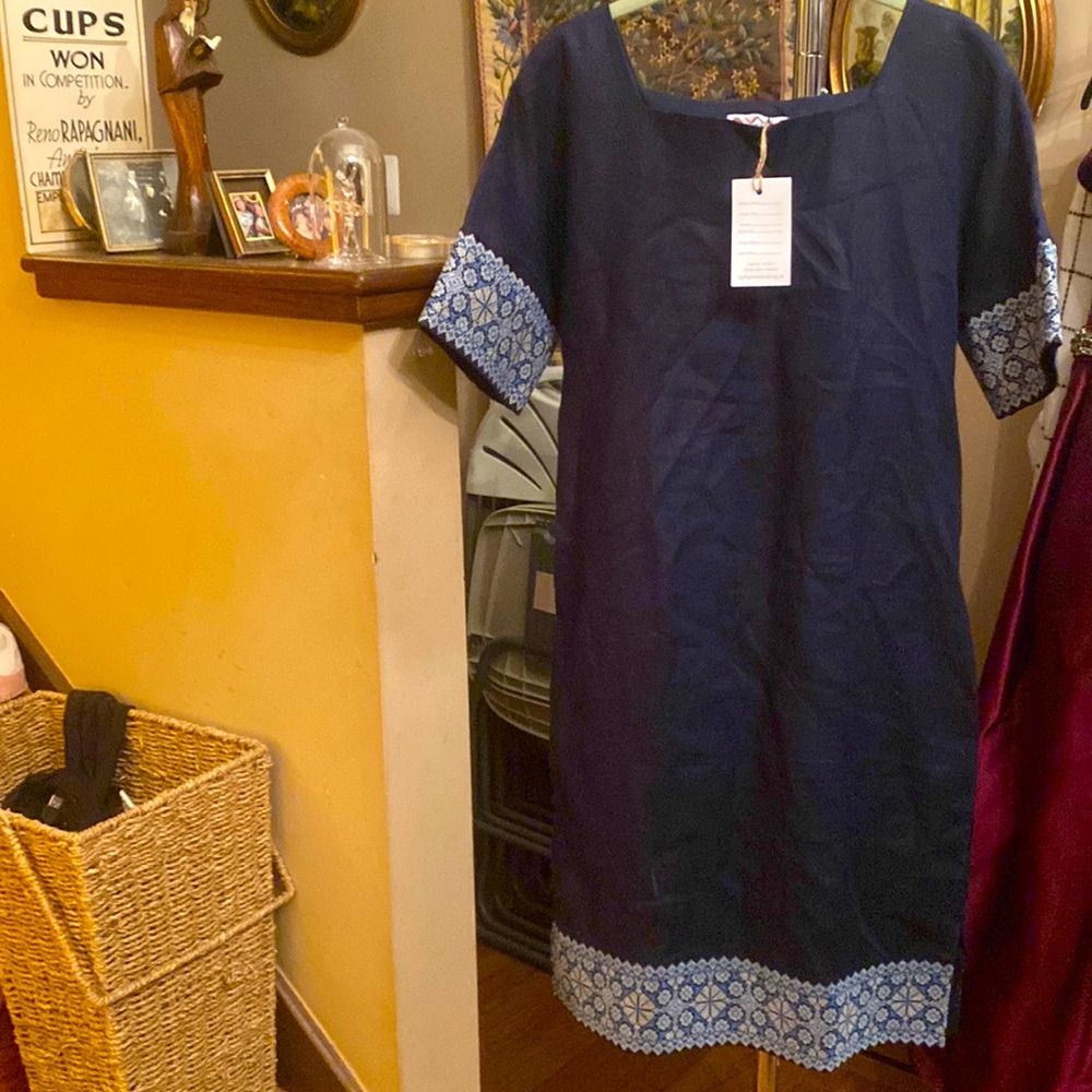 Ukrainian pattern “Vyshyvanka” dress.